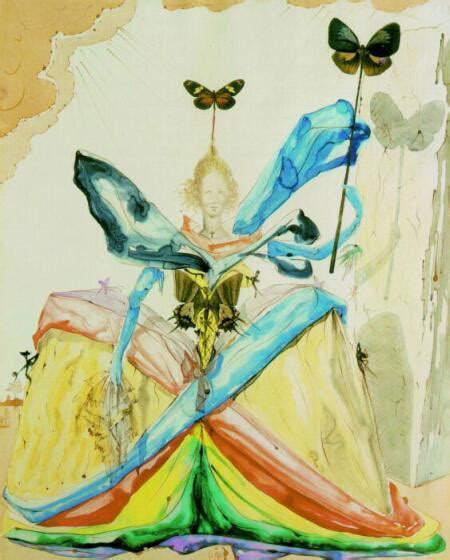 butterfly salvador dali|The Queen of the Butterflies (1951) by Salvador Dali